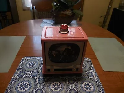  I LOVE LUCY  Cookie Ceramic Cookie Jar Features A Black And White Picture • $55.99