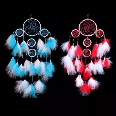 Beads Dream Net Catcher Home Crafts Wall Decoration Car Home Handmade • £7.27