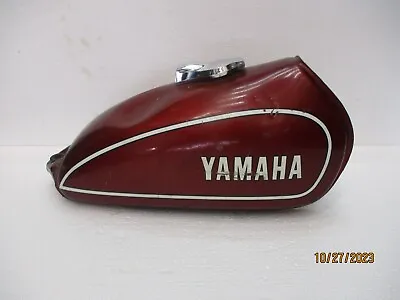 Yamaha DT 125 DT175 OEM Fuel Gas Tank Brandy Red W/ Cap Clean Inside No Liner! • $179.95