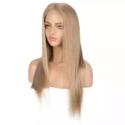 Human Hair Wigs 13X6X1 Lace Front Hair Wigs 22 Inch Straight Cosplay Wig Women • $177.48