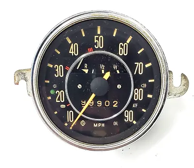 VW SPEEDOMETER Bug Beetle 1968 VDO Volkswagen AUTOSTICK 113957023E *TESTED • $129.99