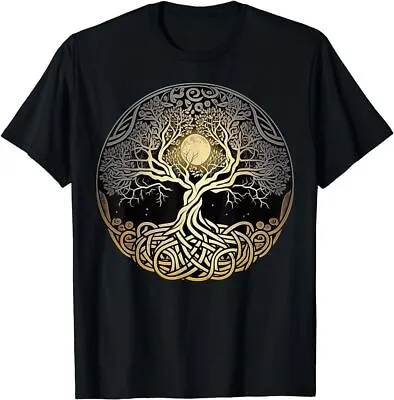 Celtic Knot Tree Of Life On Myths Nordic Yggdrasil Viking T-Shirt • $16.99