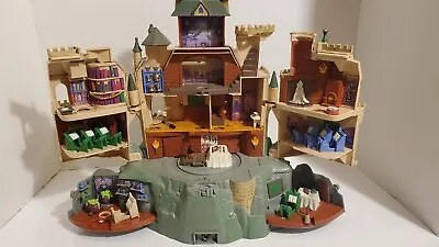 $55 • Buy Harry Potter Hogwarts Castle Electronic Playset 2001 With Figures Polly Pocket