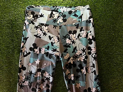 LuLaRoe OS Disney Leggings Mickey Mouse Women’s One Size • $9.99