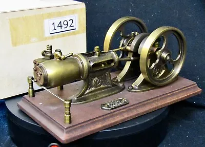 Gorgeous Large Solid Bronze Superb Live Steam Engine Hand Made In Poland # 1492 • $369