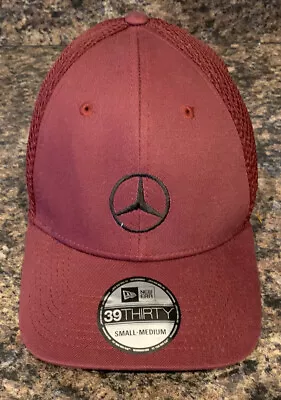 $18.95 • Buy NWOT Mercedes-Benz New Era Hat S/M Burgundy