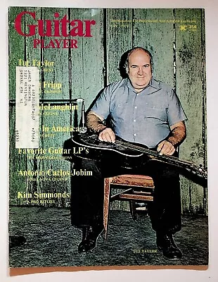 1974 May Guitar Player Magazine Tut Taylor Dobro Robert Fripp John McLaughlin • $11.50