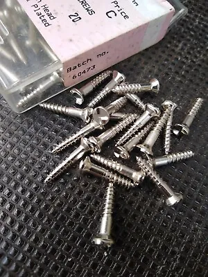 Nickel Plated CLUTCH HEAD TAMPER PROOF SECURITY SCREWS 6 X ¾ ... Qty 40 • £4.50