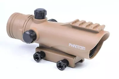 Phantom Polymer Reflex Red Dot Scope Sight RDA30 Coyote Brown Picatinny Mount • $49