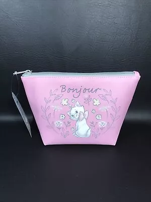 NEW Disney Aristocats Marie Bonjour Cosmetic Makeup Case • $20.95