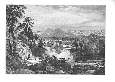 The Missisquoi At Sheldon Springs - By Thomas Moran - 1874 Historical Print • $21.21