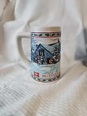 Vintage Miller High Life Limited Edition Holiday Christmas Beer Mug/Stein Sleigh • $29.99