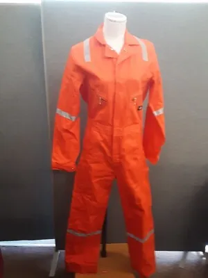 Dickies Mens Orange Hi-viz Coveralls • $15