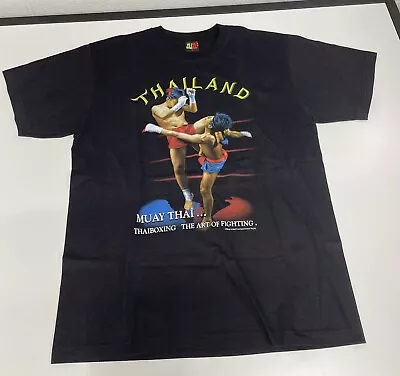 Vintage JOLIGOLF Thailand Muay Thai Boxing Excellent Condition Size L • $29.99