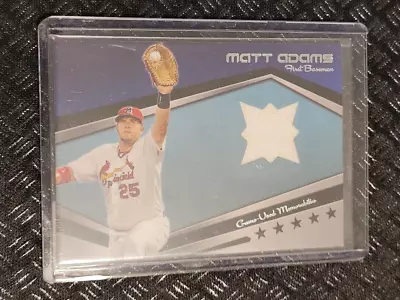 2012 Topps Pro Debut Materials Relics Matt Adams #MLM-MA Rookie RC • $3.49