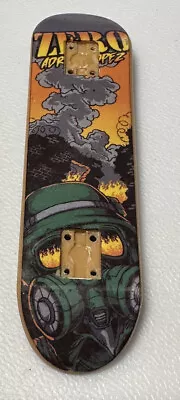 Vintage Tech Deck Fingerboard (Board Only) Adrian Lopez Zero Gas Mask Skateboard • $17.99