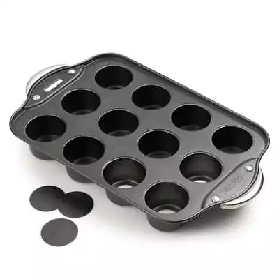 Norpro 12 Cavity Nonstick Mini Cheesecake Pan With Handles • $35.69