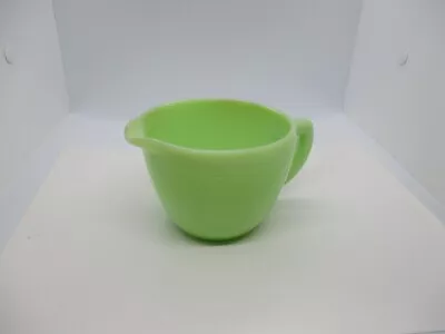 Vintage Jeannette Green Jadeite Glass 2-Cup Measuring Cup/Pitcher -Sunflower • $69.99