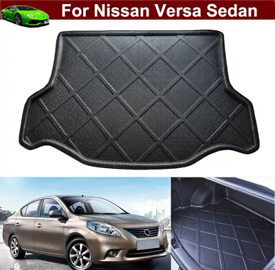 Car Mat Cargo Cover Cargo Liner Cargo Tray Mat For Nissan Versa Sedan 2011-2024 • $46.95