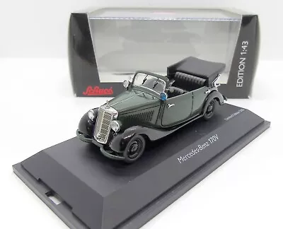 Gc3208 Ixo Altaya / Mercedes Benz 170v Convertible Green / Black 1/43 • $37.09