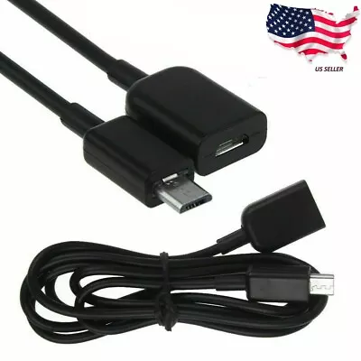 3FT Micro USB Extension Charging Data Cable Charger Type A Male To Female US  • $3.99