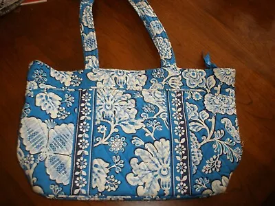 Retired Vera Bradley Shoulder Purse/Tote Blue Lagoon Pattern (SU115) • $16.19