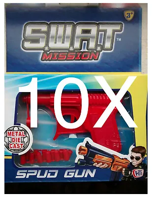 £29.99 • Buy 10x Swat Mission Metal Super Potato Spud Gun Water Pistol Free Shipping!!!