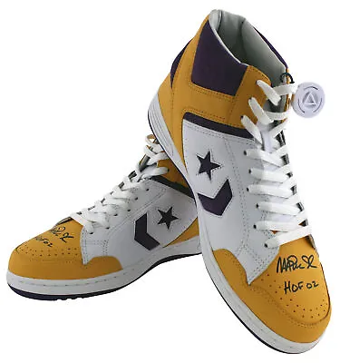 Lakers Magic Johnson  HOF 02  Authentic Signed Converse Weapon Shoes BAS Witness • $3396.88