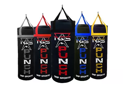 Punching Bag Heavy Hanging Boxing Bags For Muay Thai MMA Kickboxing Workout Gym • $19.99