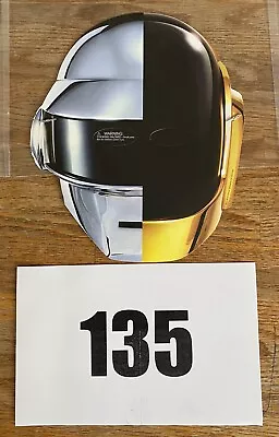 2013 Daft Punk Random Access Memories Paper Promo Mask Helmet UNUSED! New! • $20