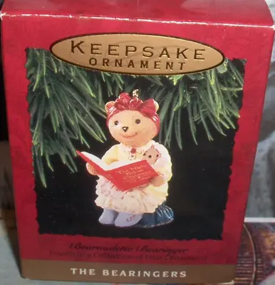 Bearnadtte Bearinger`1993`The Bearingers Of Victoria Circle`A Hallmark Ornament • $6