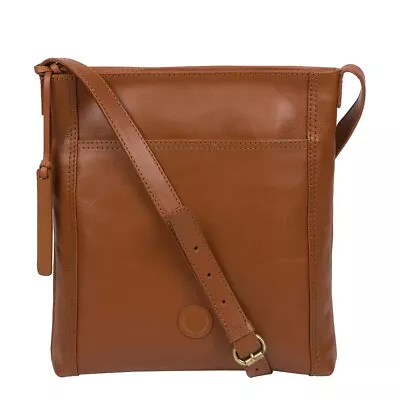 £22.50 • Buy Tan Leather Handbag, Shoulder Bag, Cross Body Bag