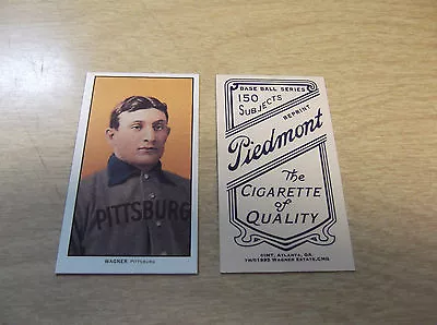 Honus Wagner 1909 T-206 Tobacco Reprint Card Pirates • $1