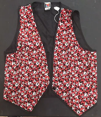 Vintage 80s 90s Mickey Mouse Vest One Size Fits All Made In USA. Worn 2 Times • $19.99