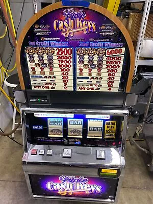 IGT S2000 SLOT MACHINE Triple Cash Keys Slot Machine (Free Play COINLESS) • $1049