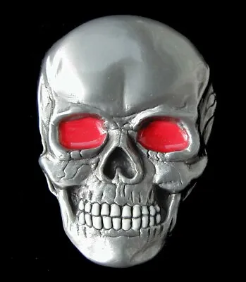 Human Skull Belt Buckle Highly Detailed Cool! Buckles • $14.95