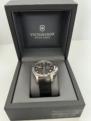 Victorinox Chrono Watch 241552Black Leather BandMen's Watch.Classic. • $175