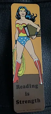 Vintage 1982 DC Wonder Women Book Marks! Rare!  Reading Is Strength • $9.99