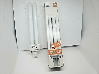 Osram Dulux D 26W/21-840  G24d-3 Compact Fluorescent 2-pin Lamp • $6.95