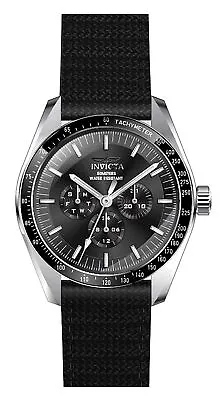 Invicta Specialty GMT Nylon Strap Black Dial Quartz 45970 Men's Watch • £84.71