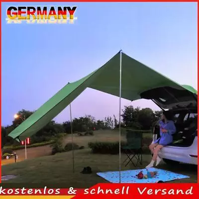 Camping Side Car Roof Top Tent Anti-UV Car Tent Sun-proof Waterproof For Car SUV • £51.57