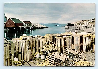 Lobster Traps Postcard Posted • $7