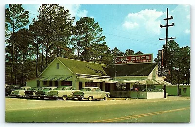 1950s KINGSLAND GA ELMO'S RESTAURANT U.S. 17 STEAKS SEAFOOD BBQ  POSTCARD P2942 • $26.24