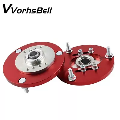 Red Front Coilover Top Mount Camber Plate For BMW 3 Series E36 318i 323i 325i • $70.99