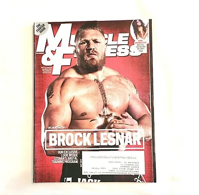 Muscle & Fitness Brock Lesnar MMA May 2011 Magazine Men Fitness Gym Work Out • $10.99