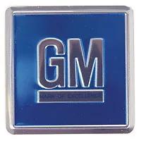 New GM Mark Of Excellence Logo Emblem (DOOR JAMB) • $10.95