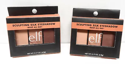 $13.64 • Buy  Elf E.L.F. Clay Eyeshadow Palette In 81952 Rose All Day  Lot Of 2: New