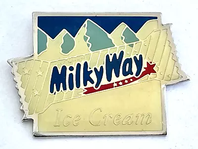 MILKY WAY ~ ICE CREAM CONFECTIONARY BAR Made By MARS Inc - PIN BADGE BROOCH • $6.50