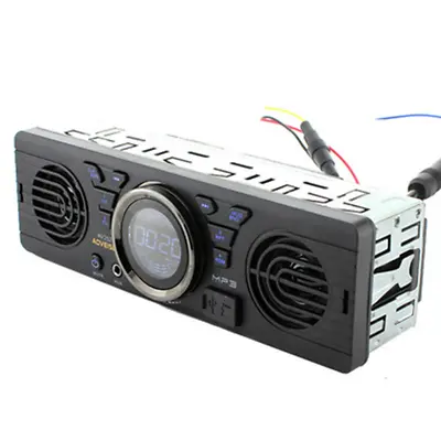 1 Din Car Radio Stereo MP3 Player Bluetooth In-Dash AUX TF FM Built-in 2 Speaker • $39.50