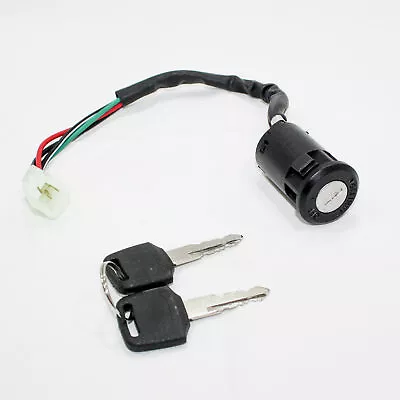 $11.67 • Buy 4 Wire Ignition Key Barrel Switch 50cc 110cc 125cc 250cc PIT Quad Dirt Bike ATV